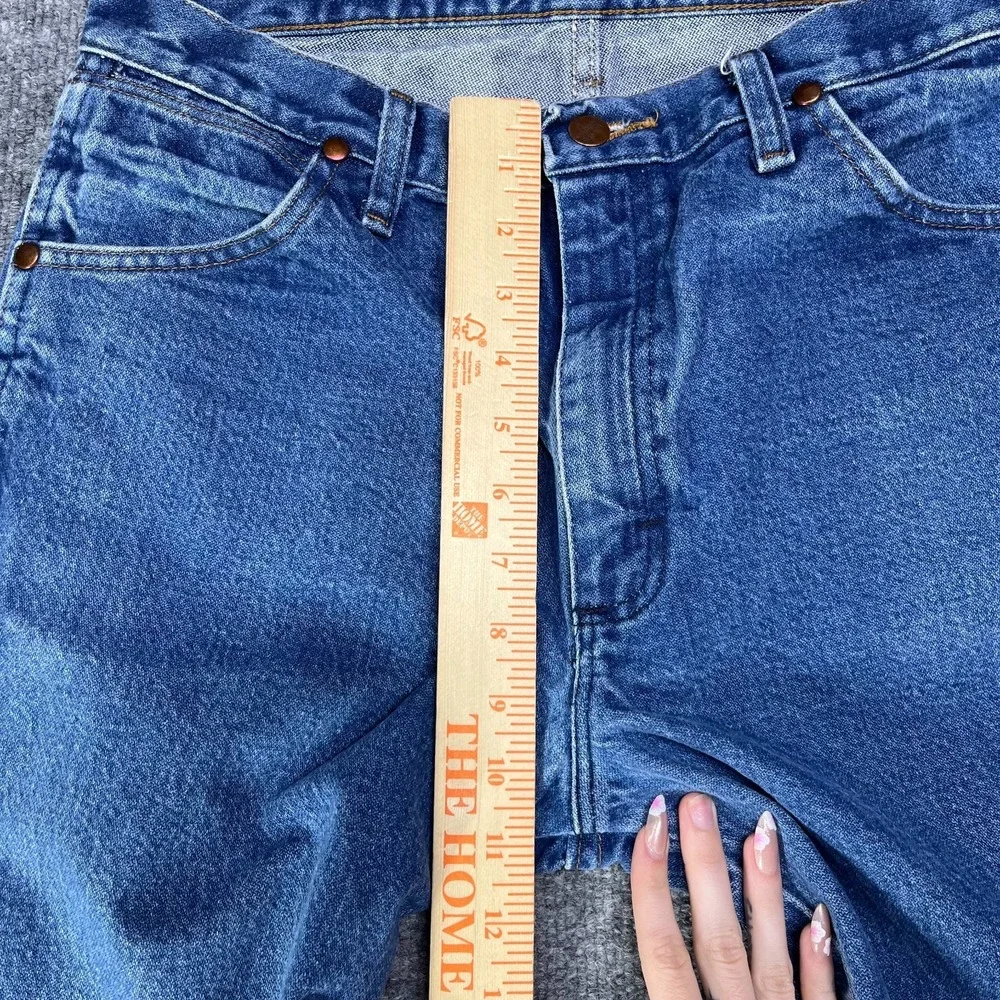 Wrangler Cowboy Cut‎ Original Fit Jeans Men's Blue Denim Zip Fly Y2K - 31X33.5